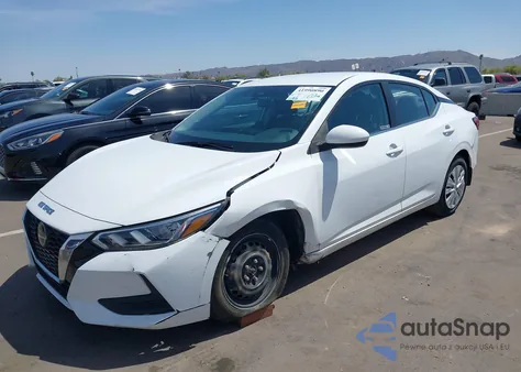 2021 Nissan Sentra S Xtronic Cvt из США, поврежденный, VIN 3N1AB8BV5MY288151